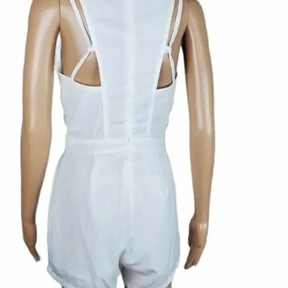 Love Richie White Romper - Picture 2 of 6